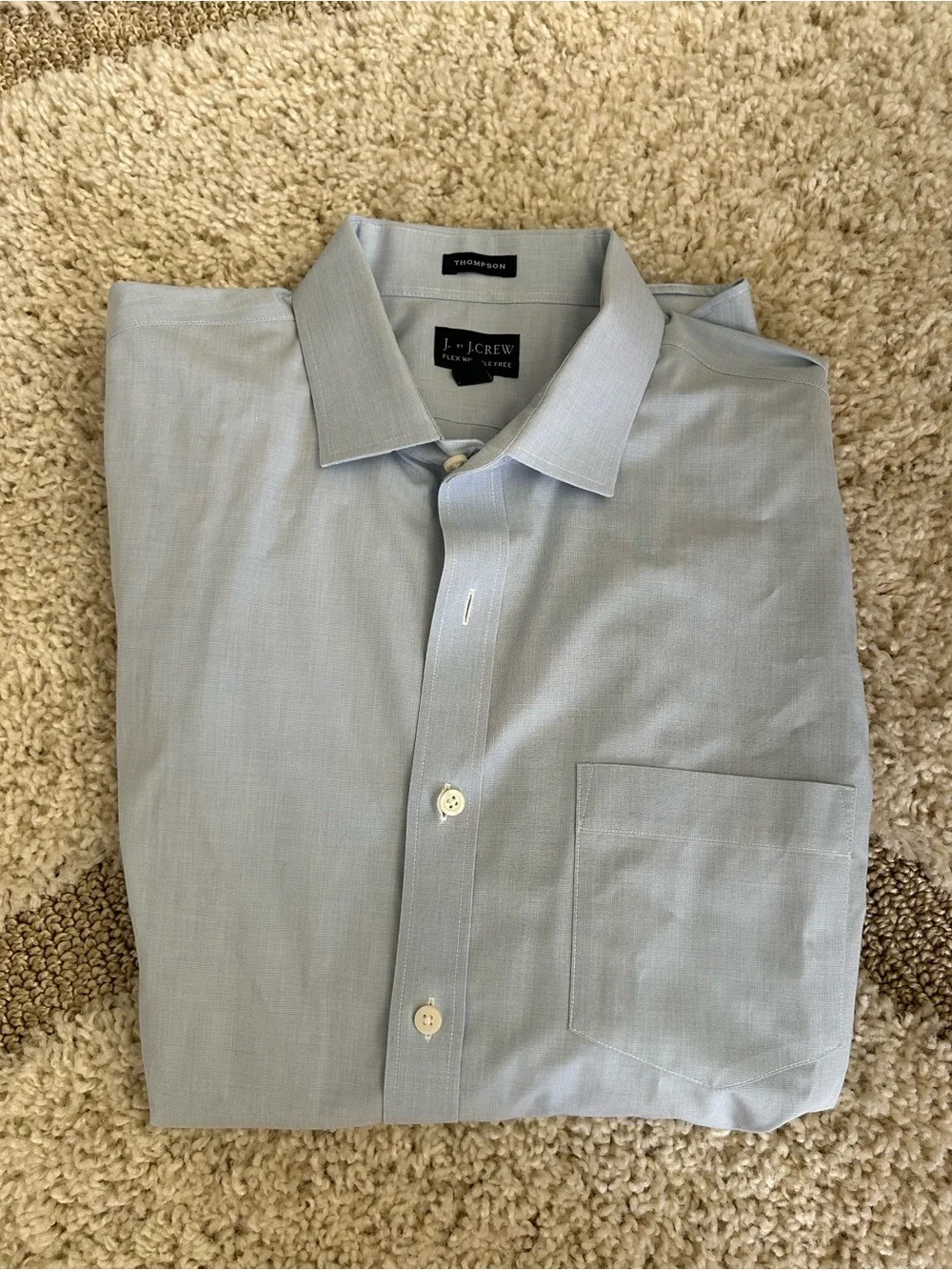 J. Crew Light Blue Thompson Men's Dress Shirt